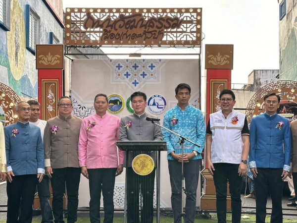 พังงา เปิดถนนสายวัฒนธรรมเมืองเก่าตะกั่วป่า