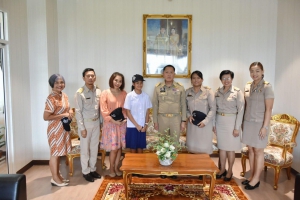 ผู้ว่าฯพังงา ให้โอวาทและแสดงความยินดีเด็กพังงาเข้าร่วมโครงการ BRIDGE Summer  Camp ที่ประเทศญี่ปุ่น