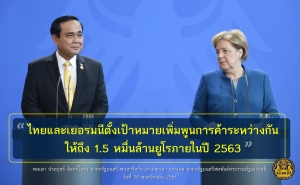 ประชาสัมพันธ์ผลการดำเนินงานสำคัญของภาครัฐ ประจำวันที่ 2 ธันวาคม 2561
