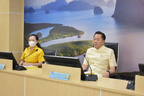 จังหวัดพังงา ร่วมประชุมรับมอบนโยบายของรัฐบาลและภารกิจสำคัญของกระทรวงมหาดไทย ประจำปีงบประมาณ พ.ศ. 2567 (เดือนมีนาคม 2567)