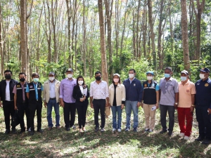 ​ นางกันตวรรณ ตันเถียร  กุลจรรยาวิวัฒน์​ ประธานคณะกรรมาธิการการเกษตรและสหกรณ์ สภาผู้แทนราษฎร​ ในโอกาสเดินทางลงพื้นที่จังหวัดพังงา เพื่อศึกษาดูงานเกี่ยวกับการบริหารจัดการน้ำเพื่อการเกษตรในพื้นที่อำเภอเกาะยาว