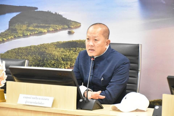 จังหวัดพังงา เตรียมความพร้อมทุกหน่วยงานรับขบวนเดิน วิ่ง ปั่น ธงตราสัญลักษณ์ฯ