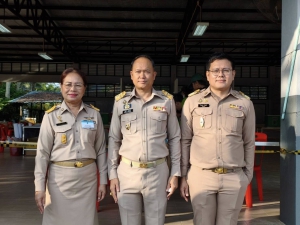 รองผู้ว่าฯ พังงา ลงพื้นที่ติดตามการเลือกตั้งเขต 1
