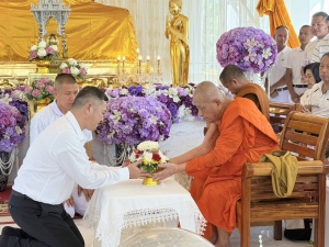 รองผู้ว่าฯ พังงา เป็นประธานพิธีบรรจุพระบรมสารีริกธาตุ ทอดผ้าป่าสามัคคี สมโภชพระพุทธเมตตา ณ วัดโคกเคียน (ธ)