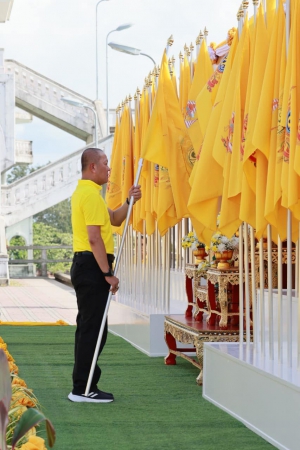 จังหวัดพังงา ใช้สะพานรักสารสิน น้อมรักจากประชาชนคนพังงา ให้ในหลวง ในพิธีรับมอบธงตราสัญลักษณ์งานเฉลิมพระเกียรติพระบาทสมเด็จพระเจ้าอยู่หัว เนื่องในโอกาสพระราชพิธีมหามงคลเฉลิมพระชนมพรรษา 6 รอบ 28 กรกฎาคม 2567