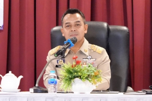 ปลัดจังหวัดพังงา นายจักรกฤษณ์  ฝั่งชลจิตร์ ให้เกียรติเป็นประธานเปิด อบรมเพื่อเสริมสร้างและพัฒนาเครือข่ายด้านการประชาสัมพันธ์ผ่านสื่อโซเชียลมีเดีย