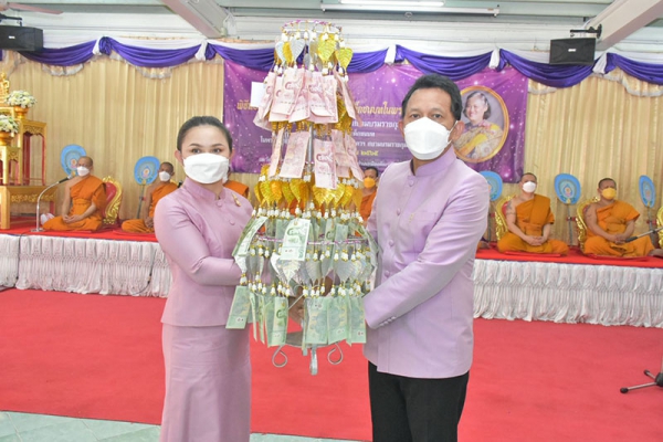 จังหวัดพังงา ทอดผ้าป่าสมทบกองทุนพัฒนาเด็กชนบท ในพระราชูปถัมภ์ สมเด็จพระเทพรัตนราชสุดาฯ สยามบรมราชกุมารี ประจำปี 2565