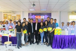 ผู้เข้าอบรมหลักสูตร Brain รุ่น 2 มอบเครื่องมือแพทย์ มูลค่ากว่า 1.2 ล้านให้ โรงพยาบาลตะกั่วทุ่ง จ.พังงา