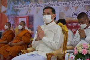 จังหวัดพังงา งานประเพณีห่มผ้าพระมหาธาตุเจดีย์พุทธธรรมบันลือ ประจำปี 2565
