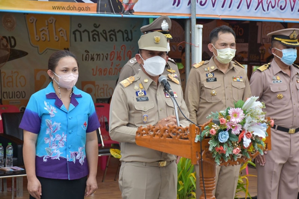 จังหวัดพังงา คุมเข้มลดอุบัติเหตุทางถนนช่วง 7 วันอันตราย เทศกาลสงกรานต์ 2565
