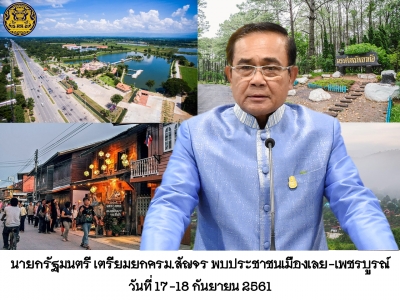 ประชาสัมพันธ์ผลการดำเนินงานสำคัญของภาครัฐ ประจำวันที่ 16 กันยายน 2561