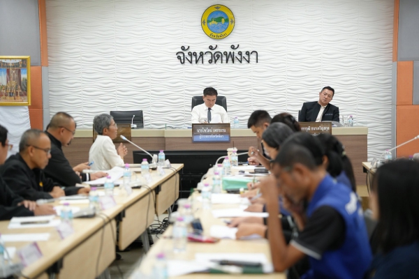 จังหวัดพังงาเตรียมจัดทำหนังสือจดหมายเหตุและหนังสือที่ระลึก บันทึกเหตุการณ์สำคัญทางประวัติศาสตร์